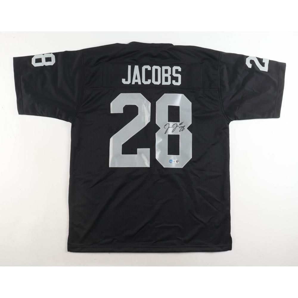 Josh Jacobs Signed Jersey (Beckett & Jacobs) at PristineAuction.com