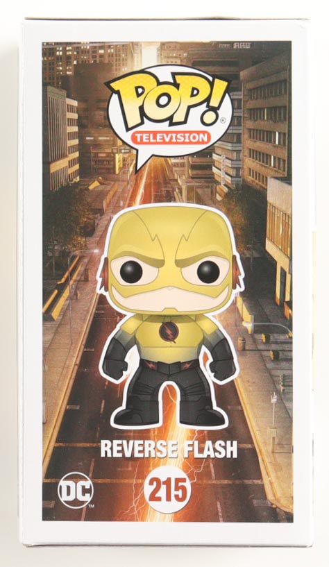Ezra Miller Signed "The Flash" #215 Reverse Flash Funko Pop! Vinyl Figure (PSA) at PristineAuction.com Ezra Miller Signed "The Flash" #215 Reverse Flash Funko Pop! Vinyl Figure (PSA) at PristineAuction.com