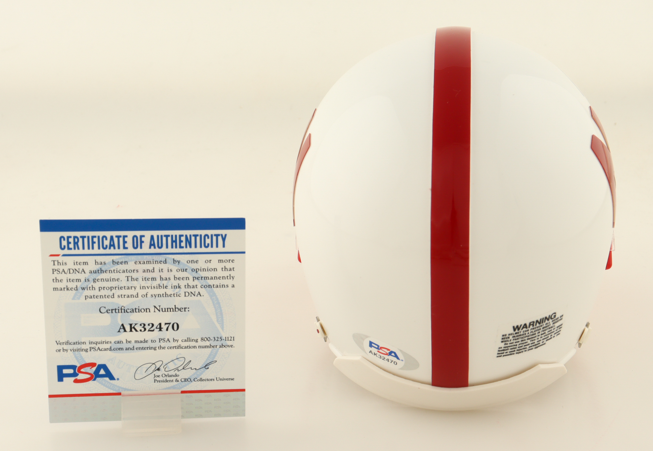 Tom Osborne Signed Nebraska Cornhuskers Mini Helmet (PSA) at PristineAuction.com Tom Osborne Signed Nebraska Cornhuskers Mini Helmet (PSA) at PristineAuction.com