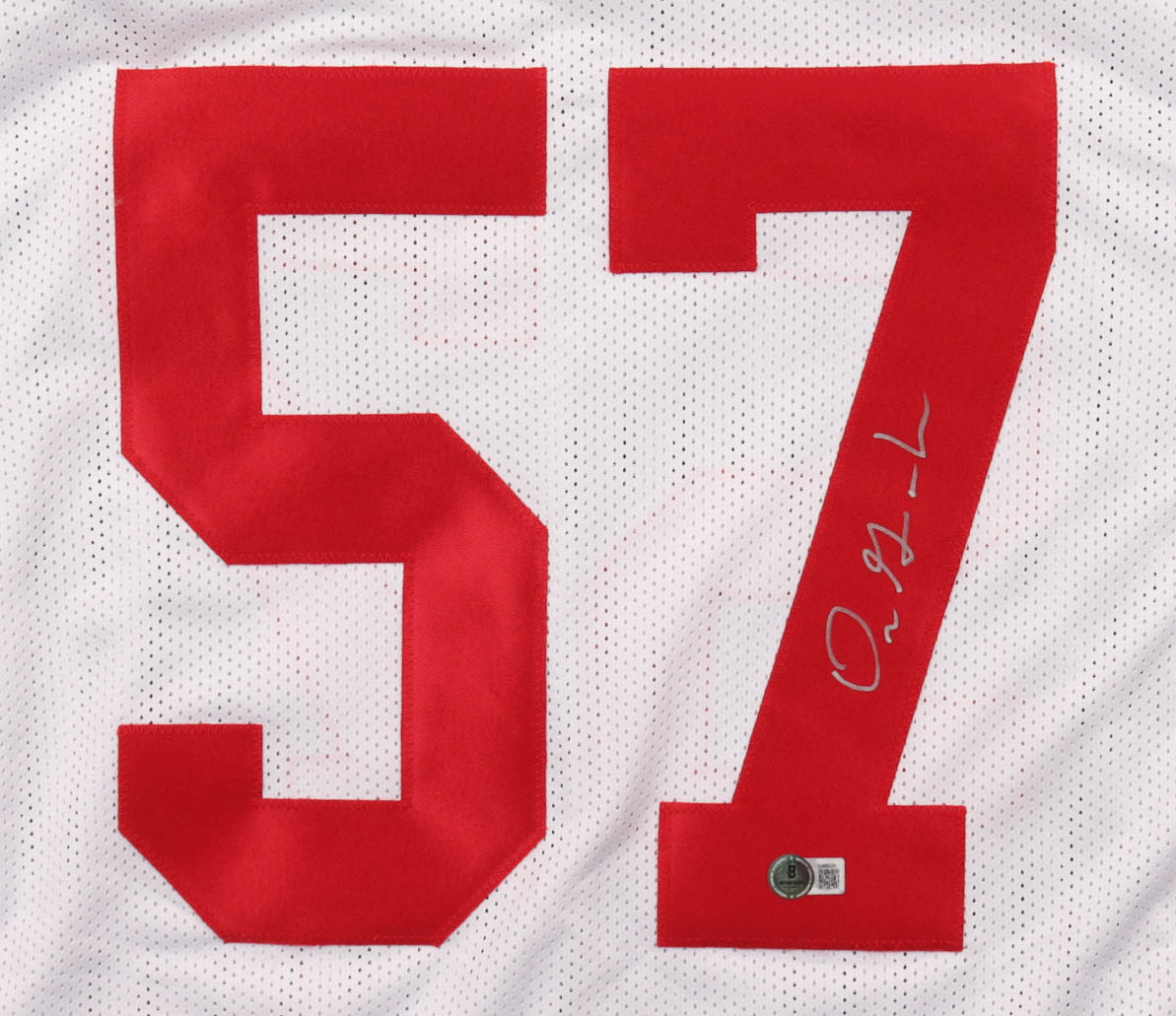 Dre Greenlaw Signed Jersey (Beckett) at PristineAuction.com Dre Greenlaw Signed Jersey (Beckett) at PristineAuction.com