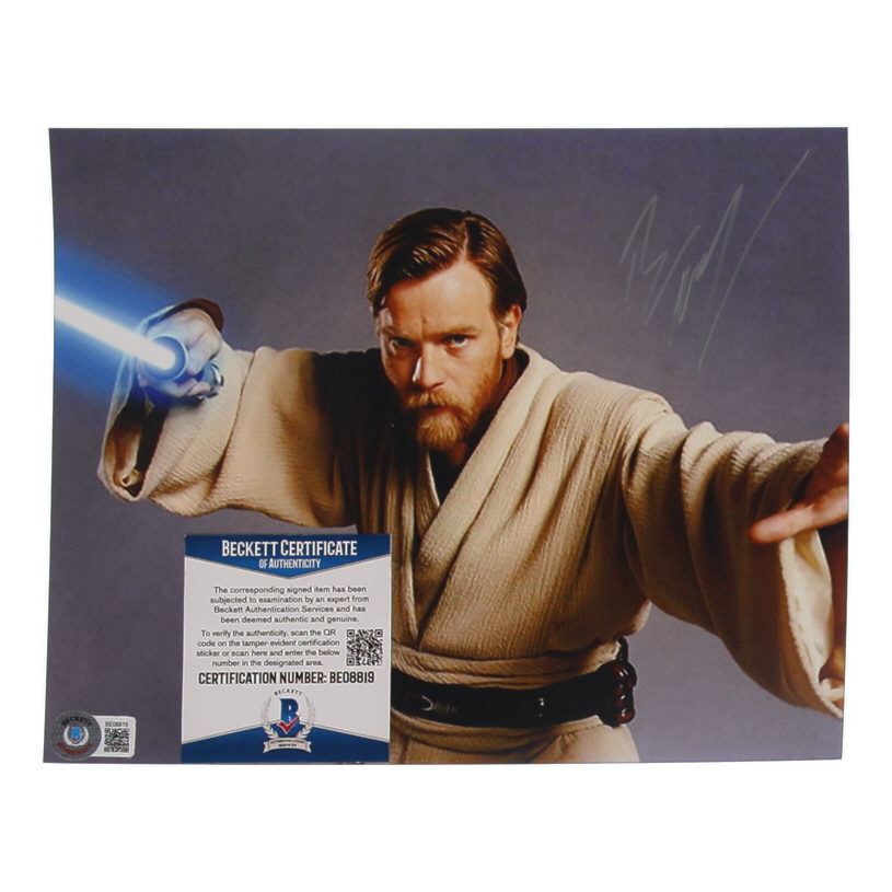 Ewan McGregor Signed "Star Wars Episode III: Revenge of the Sith" 8x10 Photo (Beckett) at PristineAuction.com Ewan McGregor Signed "Star Wars Episode III: Revenge of the Sith" 8x10 Photo (Beckett) at PristineAuction.com