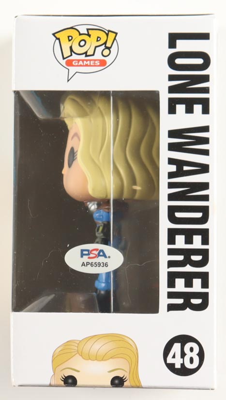 Ella Purnell Signed "Fallout" #48 Lone Wanderer Funko Pop! Vinyl Figure (PSA) at PristineAuction.com Ella Purnell Signed "Fallout" #48 Lone Wanderer Funko Pop! Vinyl Figure (PSA) at PristineAuction.com