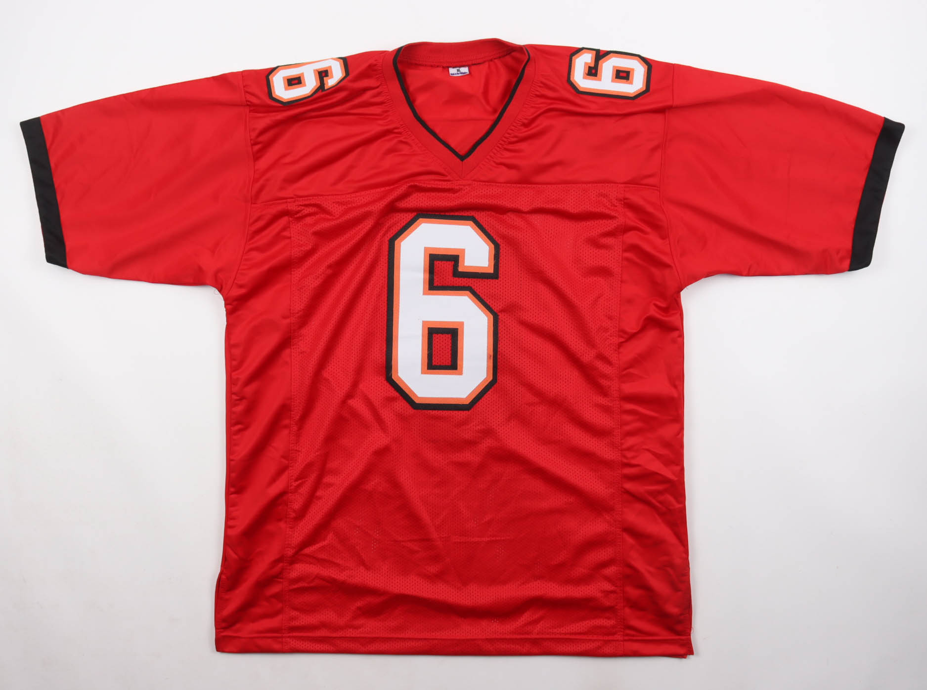 Baker Mayfield Signed Jersey (Beckett) at PristineAuction.com Baker Mayfield Signed Jersey (Beckett) at PristineAuction.com