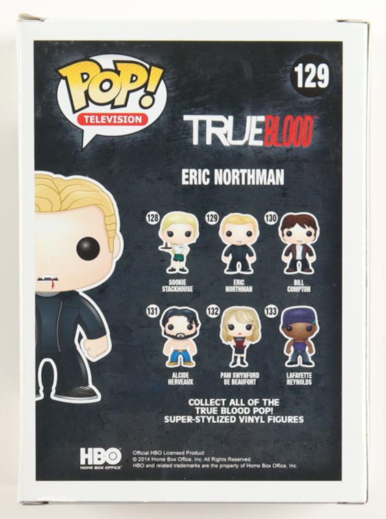 Alexander Skarsgård Signed "True Blood" #129 Eric Northman Funko Pop! Vinyl Figure (PSA) at PristineAuction.com Alexander Skarsgård Signed "True Blood" #129 Eric Northman Funko Pop! Vinyl Figure (PSA) at PristineAuction.com