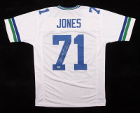 Walter Jones Signed Jersey Inscribed "HOF 14" (Beckett) at PristineAuction.com