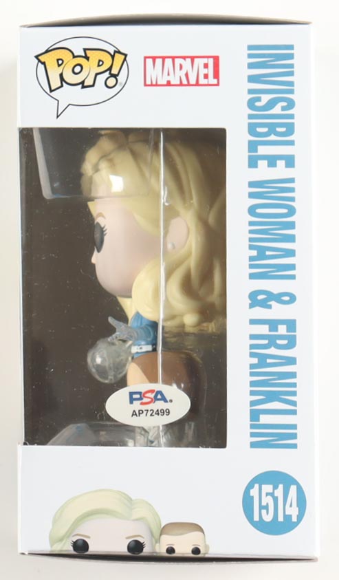 Vanessa Kirby Signed "Fantastic 4: First Steps" #1514 Invisible Woman & Franklin Funko Pop! Vinyl Figure (PSA) at PristineAuction.com Vanessa Kirby Signed "Fantastic 4: First Steps" #1514 Invisible Woman & Franklin Funko Pop! Vinyl Figure (PSA) at PristineAuction.com