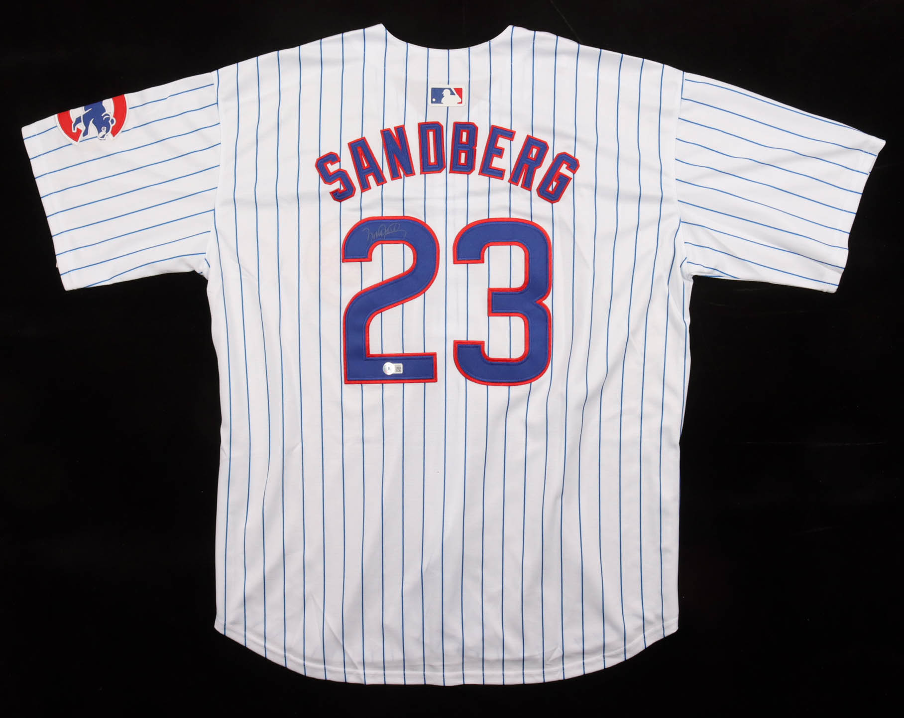 Ryne Sandberg Signed Cubs Nike Authentic Jersey (Beckett) at PristineAuction.com Ryne Sandberg Signed Cubs Nike Authentic Jersey (Beckett) at PristineAuction.com