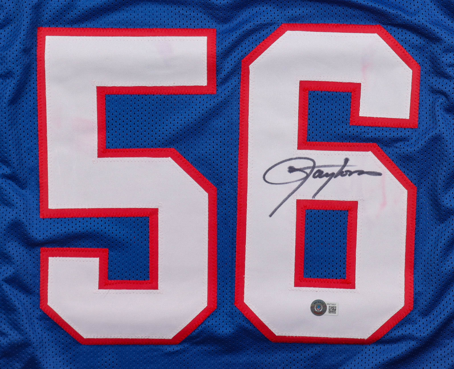 Lawrence Taylor Signed Jersey (Beckett) at PristineAuction.com Lawrence Taylor Signed Jersey (Beckett) at PristineAuction.com