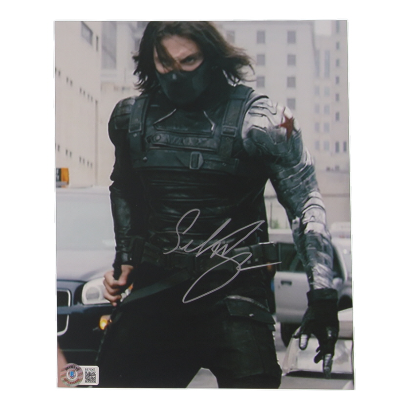 Sebastian Stan Signed "Captain America: The Winter Soldier" 8x10 Photo (Beckett) at PristineAuction.com Sebastian Stan Signed "Captain America: The Winter Soldier" 8x10 Photo (Beckett) at PristineAuction.com