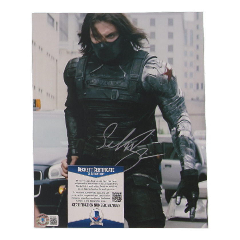 Sebastian Stan Signed "Captain America: The Winter Soldier" 8x10 Photo (Beckett) at PristineAuction.com Sebastian Stan Signed "Captain America: The Winter Soldier" 8x10 Photo (Beckett) at PristineAuction.com