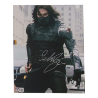 Sebastian Stan Signed "Captain America: The Winter Soldier" 8x10 Photo (Beckett) at PristineAuction.com