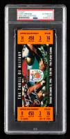 Tom Osborne Signed 1996 63rd Annual FedEx Orange Bowl Game Ticket (PSA) at PristineAuction.com
