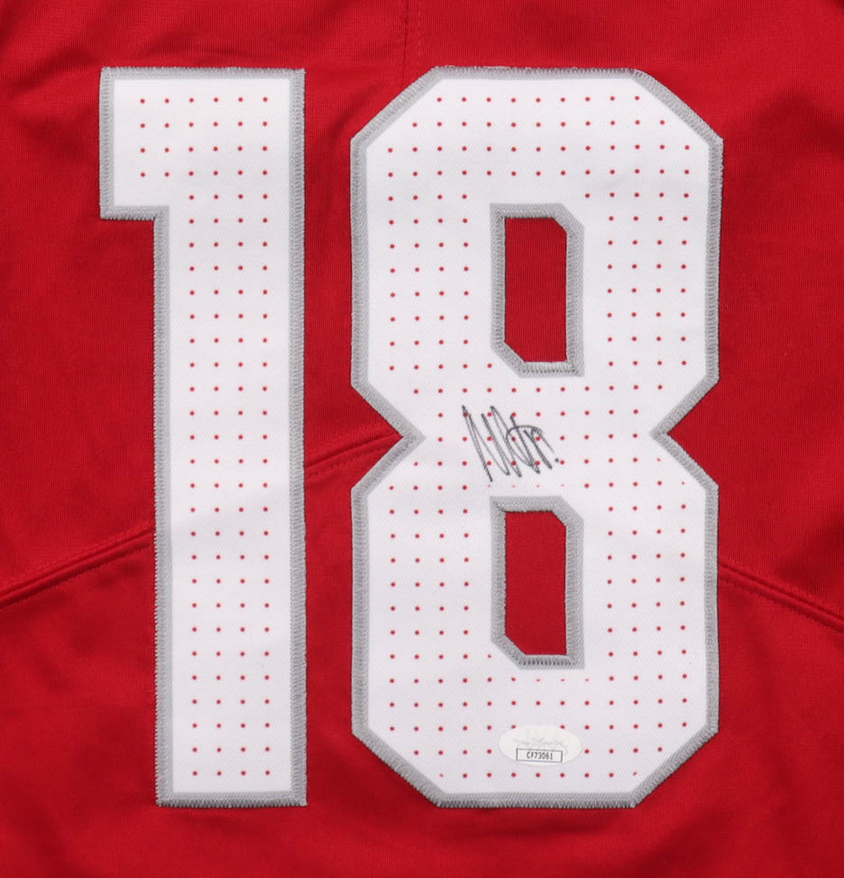 Marvin Harrison Jr. Signed Cardinals Nike Authentic Jersey (JSA) at PristineAuction.com Marvin Harrison Jr. Signed Cardinals Nike Authentic Jersey (JSA) at PristineAuction.com