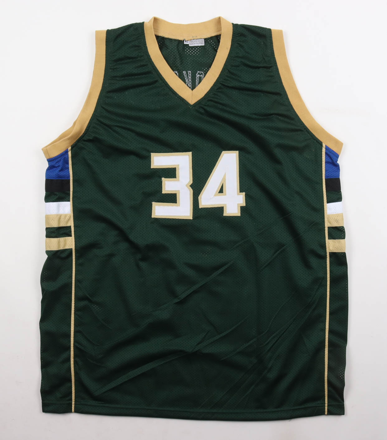 Giannis Antetokounmpo Signed Jersey (JSA) at PristineAuction.com Giannis Antetokounmpo Signed Jersey (JSA) at PristineAuction.com