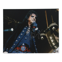 Alice Cooper Signed 8x10 Photo (Beckett) at PristineAuction.com