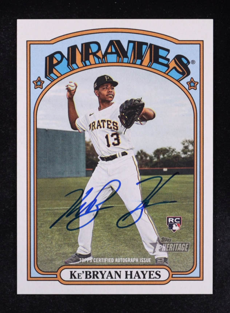 Ke'Bryan Hayes 2021 Topps Heritage Real One Autographs #ROAKBH