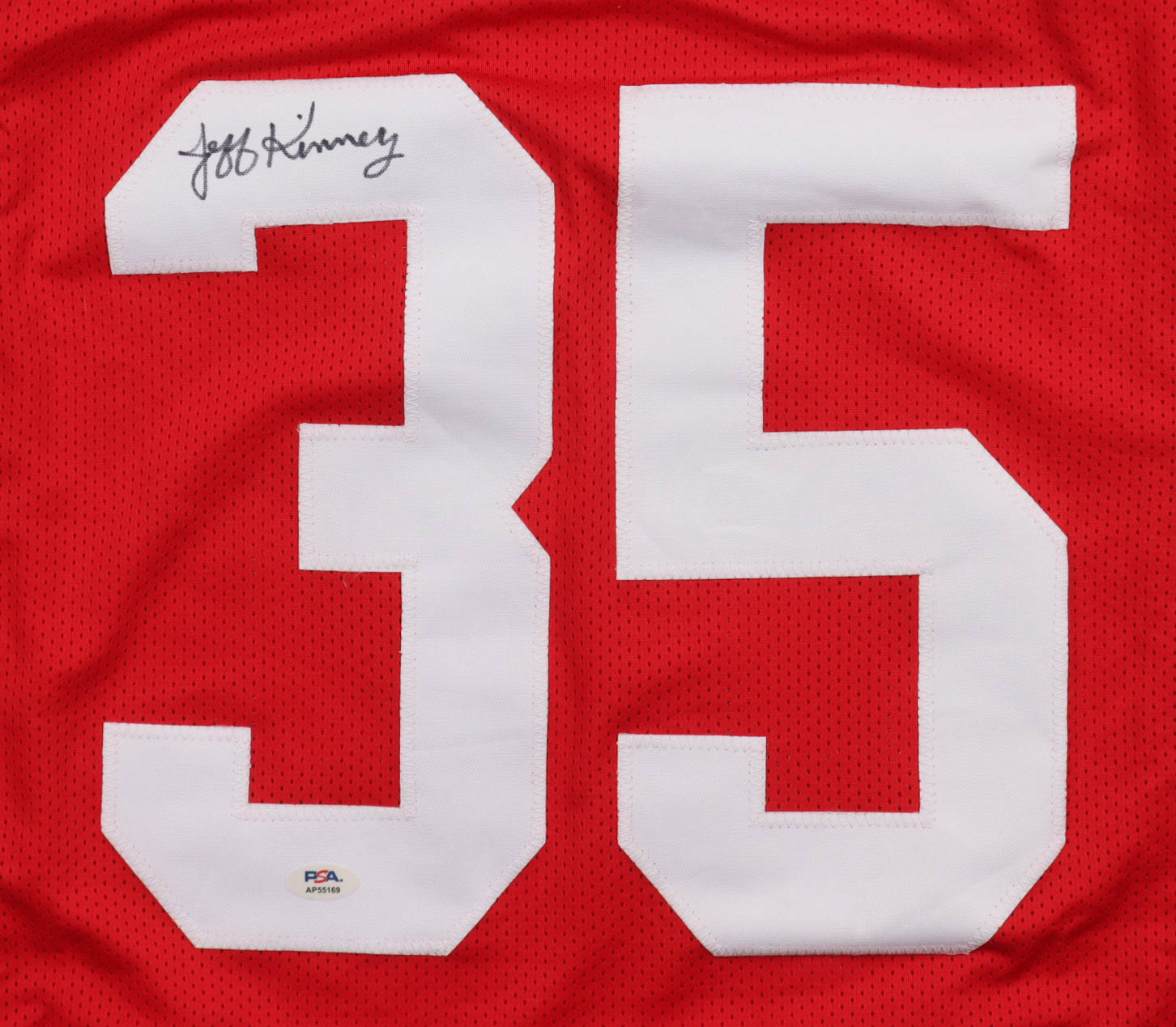 Jeff Kinney Signed Jersey (PSA) at PristineAuction.com Jeff Kinney Signed Jersey (PSA) at PristineAuction.com