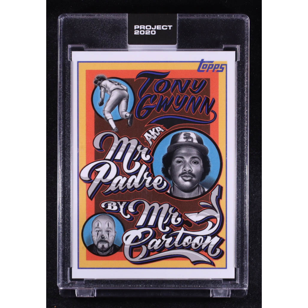 Tony Gwynn 2020 Topps Project 2020 #198 / Mister Cartoon at PristineAuction.com