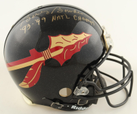 Bobby Bowden Signed Florida State Seminoles Full-Size Authentic On-Field Helmet Inscribed "93-99 Natl Champs" (JSA) at PristineAuction.com