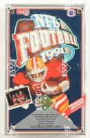 1991 Upper Deck Premiere Edition Football Box with (36) Packs at PristineAuction.com