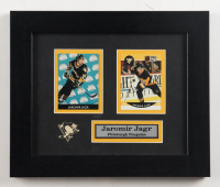 Jaromir Jagr Penguins Custom Framed (2) Sport Card Display at PristineAuction.com