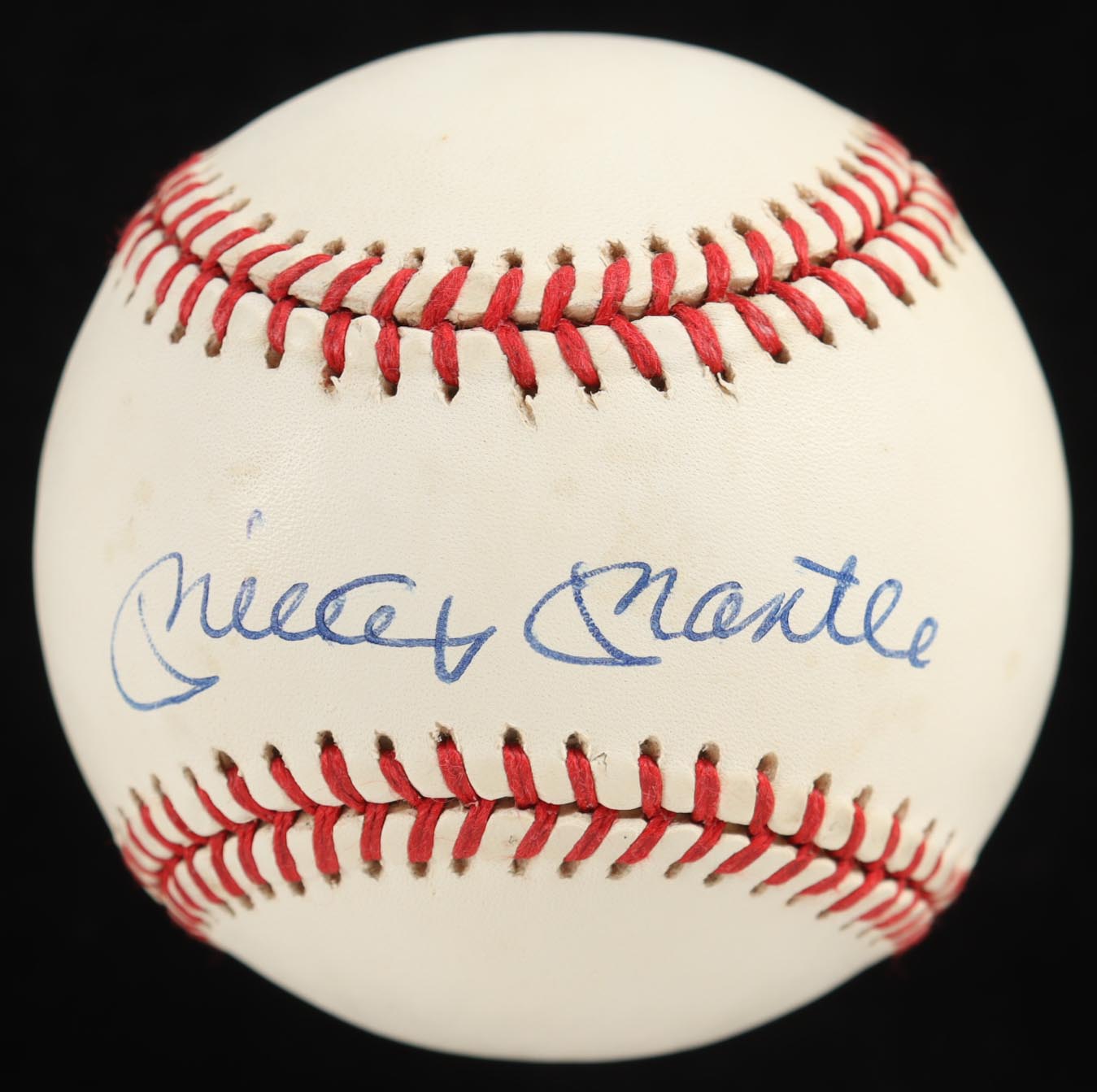 Mickey Mantle Signed OAL Baseball (Beckett) at PristineAuction.com Mickey Mantle Signed OAL Baseball (Beckett) at PristineAuction.com