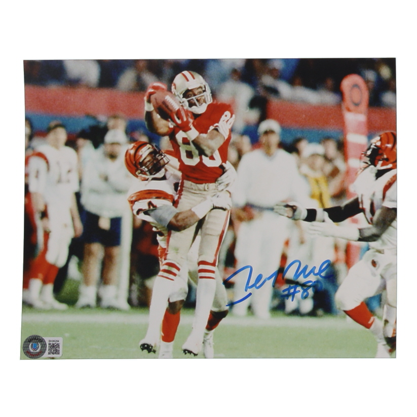 Jerry Rice Signed 49ers 8x10 Photo (Beckett) at PristineAuction.com Jerry Rice Signed 49ers 8x10 Photo (Beckett) at PristineAuction.com