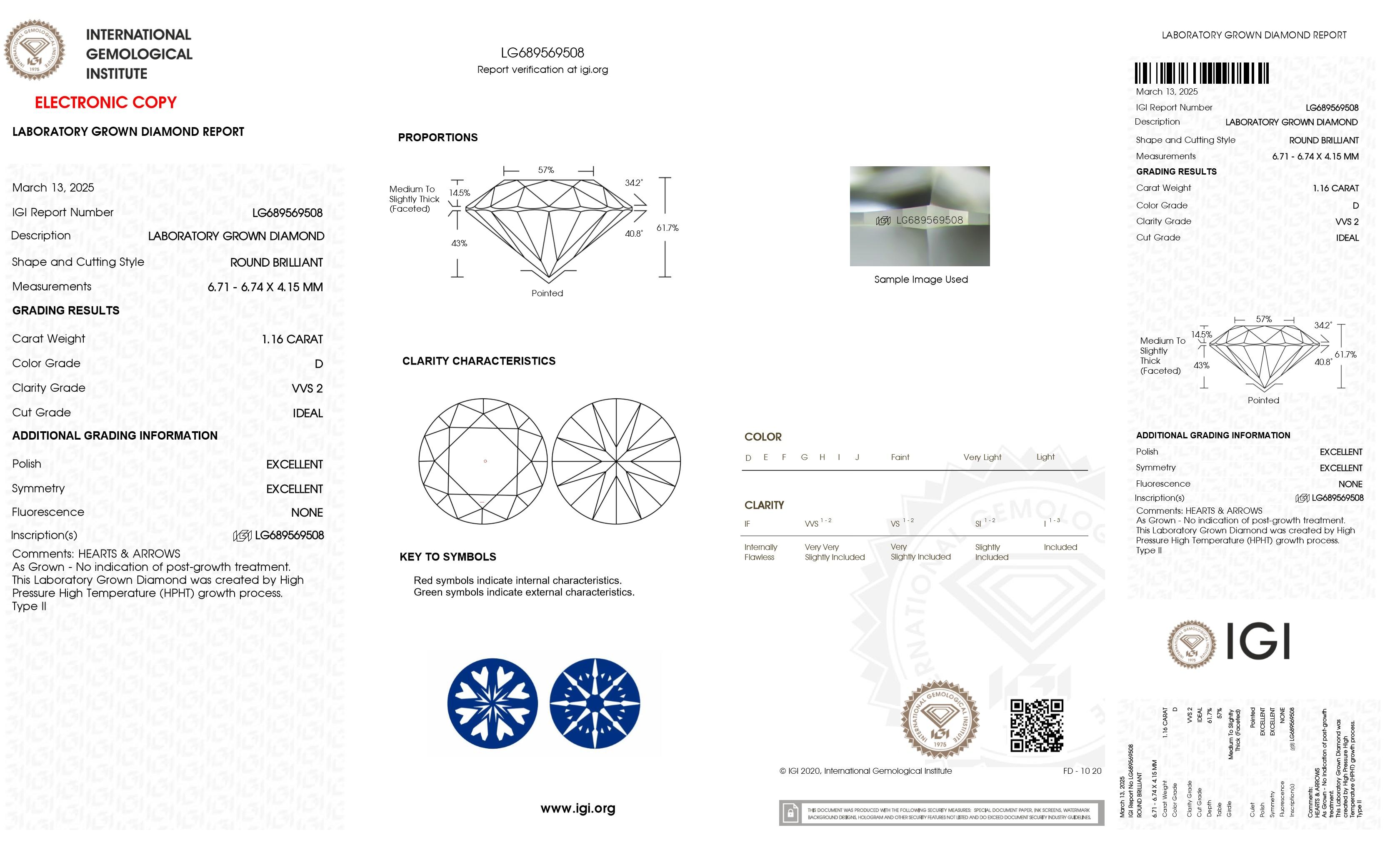 New Platinum 2.32 CTW Lab Grown Pair of Diamond Earrings D, VVS2 | Hearts & Arrows Ideal Cut | Estimated Retail Value: $4,700 (UGL & IGI CERTS) at PristineAuction.com New Platinum 2.32 CTW Lab Grown Pair of Diamond Earrings D, VVS2 | Hearts & Arrows Ideal Cut | Estimated Retail Value: $4,700 (UGL & IGI CERTS) at PristineAuction.com