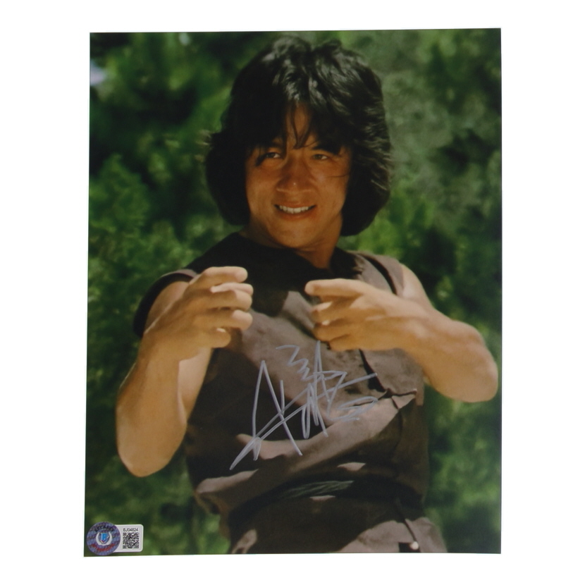 Jackie Chan Signed 8x10 Photo (Beckett) at PristineAuction.com Jackie Chan Signed 8x10 Photo (Beckett) at PristineAuction.com