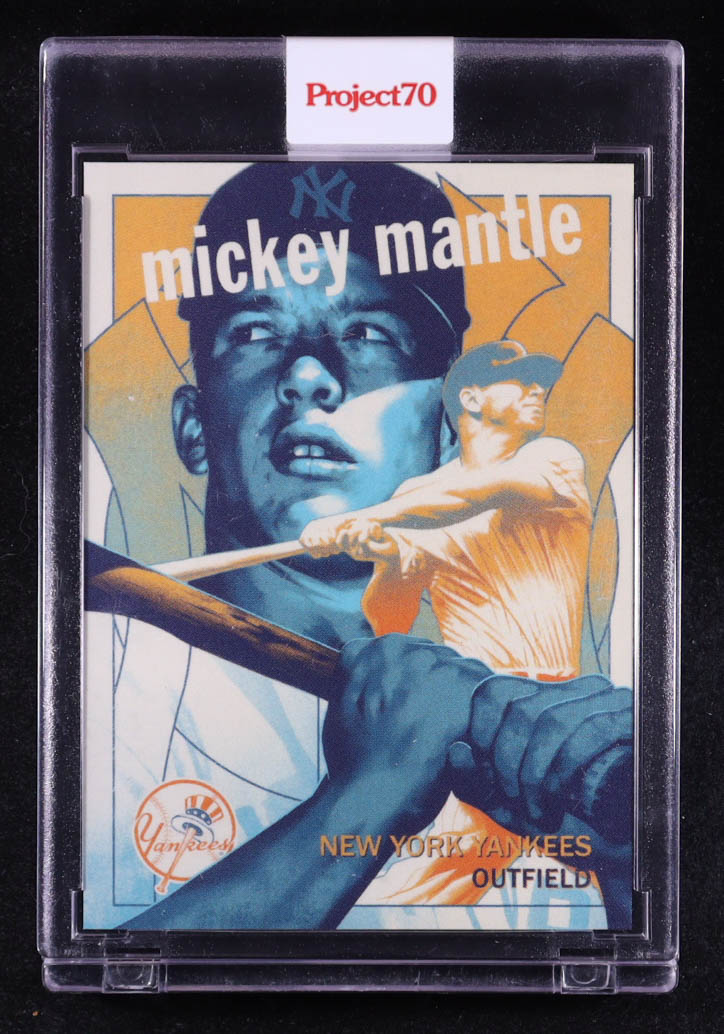 Mickey Mantle 2021 Topps Project 70 #460 / Matt Taylor at PristineAuction.com Mickey Mantle 2021 Topps Project 70 #460 / Matt Taylor at PristineAuction.com