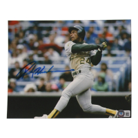 Rickey Henderson Signed Athletics 8x10 Photo (Beckett) at PristineAuction.com