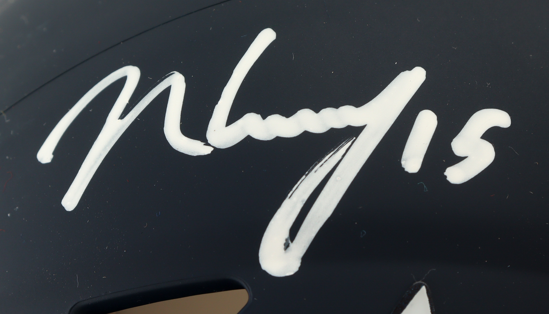 N'Keal Harry Signed Patriots Amp Alternate Speed Mini Helmet (Beckett) at PristineAuction.com N'Keal Harry Signed Patriots Amp Alternate Speed Mini Helmet (Beckett) at PristineAuction.com