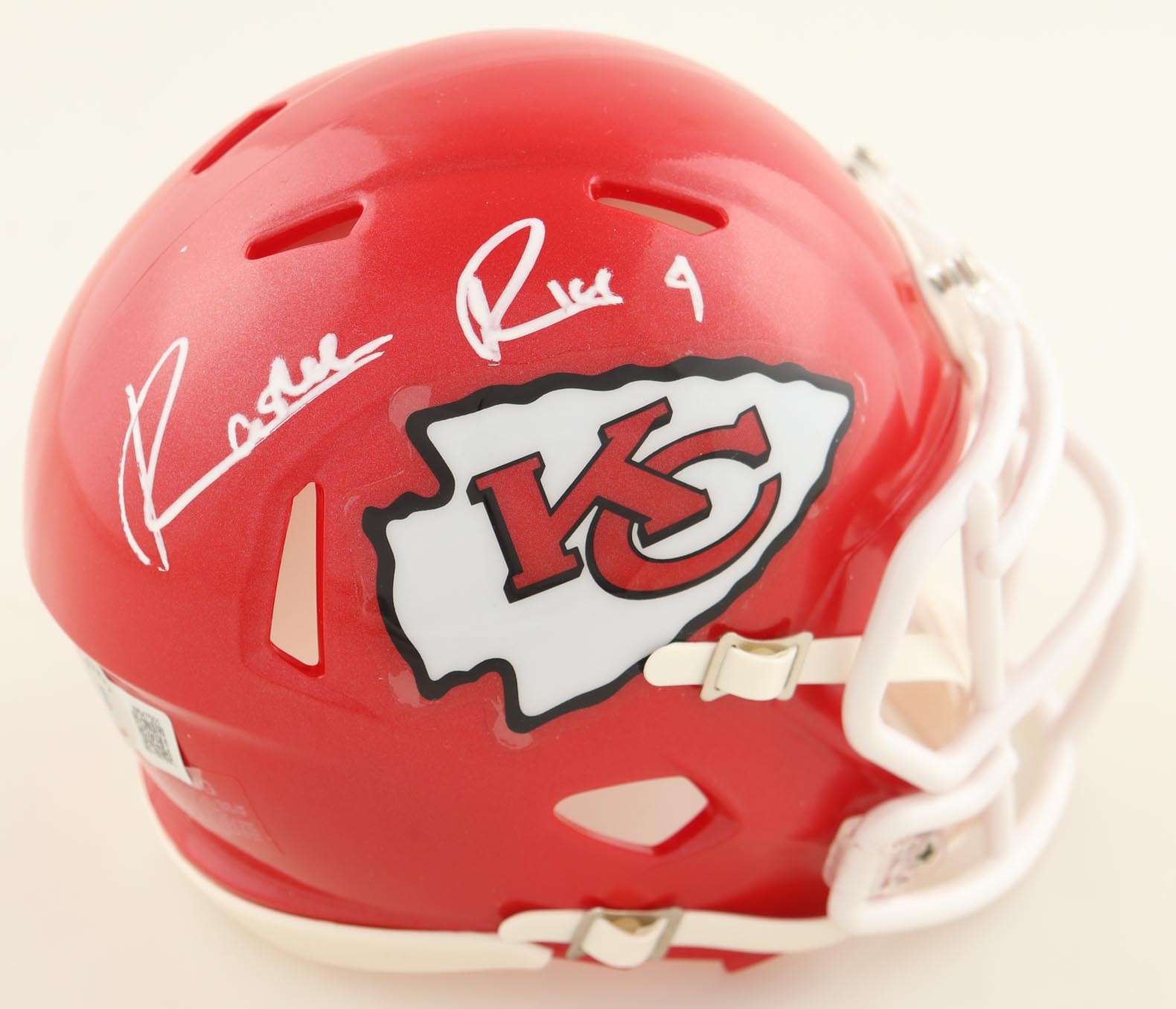 Rashee Rice Signed Chiefs Speed Mini Helmet (Beckett) at PristineAuction.com Rashee Rice Signed Chiefs Speed Mini Helmet (Beckett) at PristineAuction.com