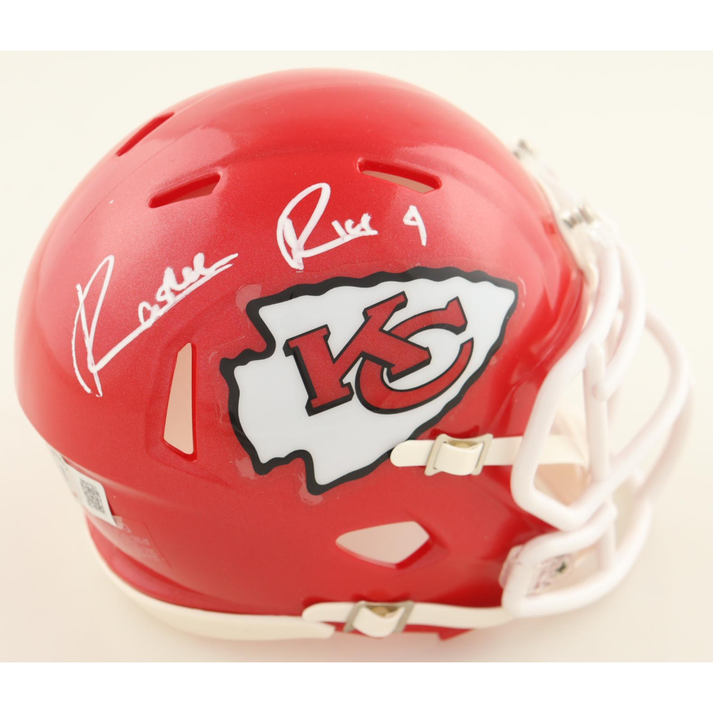 Rashee Rice Signed Chiefs Speed Mini Helmet (Beckett) at PristineAuction.com