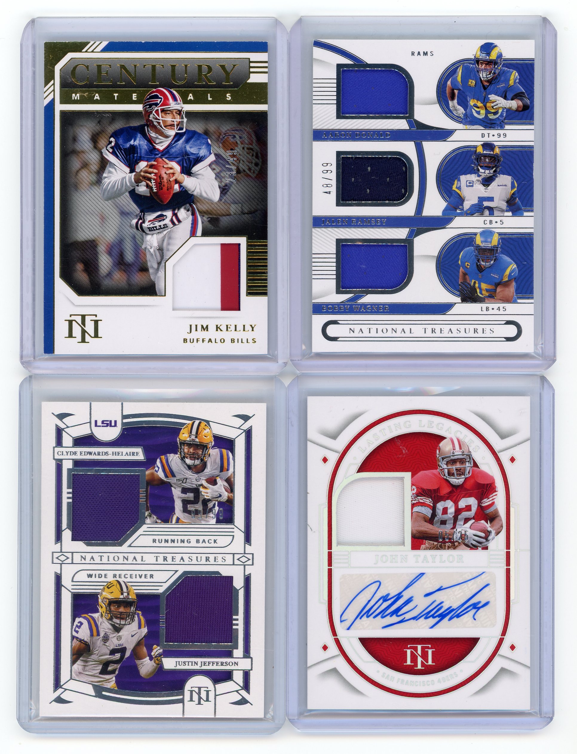 Cracked Cards National Treasures Football Relic Mystery Box Edition #4 (Limited to 150 Packs, 2 Cards Per Pack) at PristineAuction.com Cracked Cards National Treasures Football Relic Mystery Box Edition #4 (Limited to 150 Packs, 2 Cards Per Pack) at PristineAuction.com