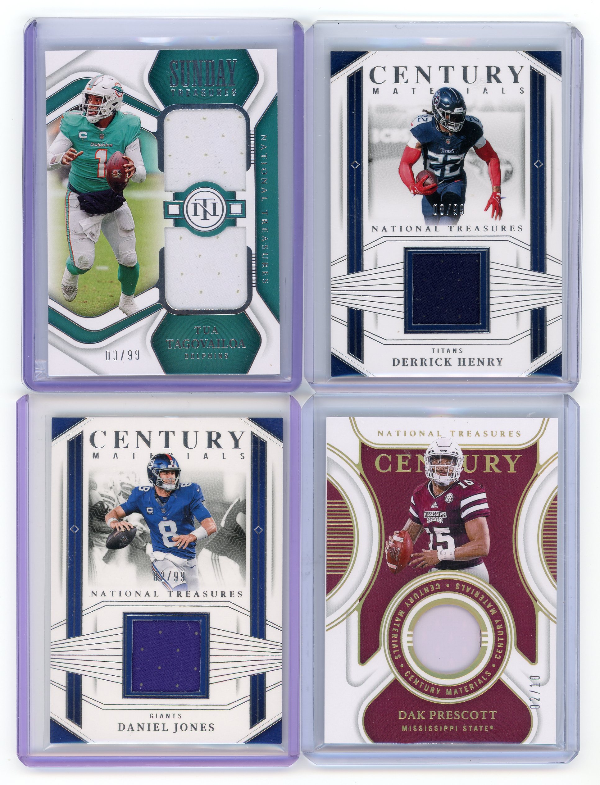 Cracked Cards National Treasures Football Relic Mystery Box Edition #4 (Limited to 150 Packs, 2 Cards Per Pack) at PristineAuction.com Cracked Cards National Treasures Football Relic Mystery Box Edition #4 (Limited to 150 Packs, 2 Cards Per Pack) at PristineAuction.com