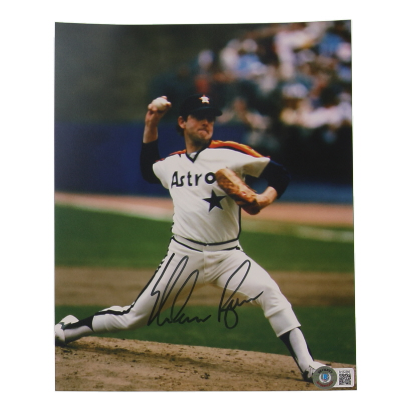 Nolan Ryan Signed Astros 8x10 Photo (Beckett) at PristineAuction.com Nolan Ryan Signed Astros 8x10 Photo (Beckett) at PristineAuction.com