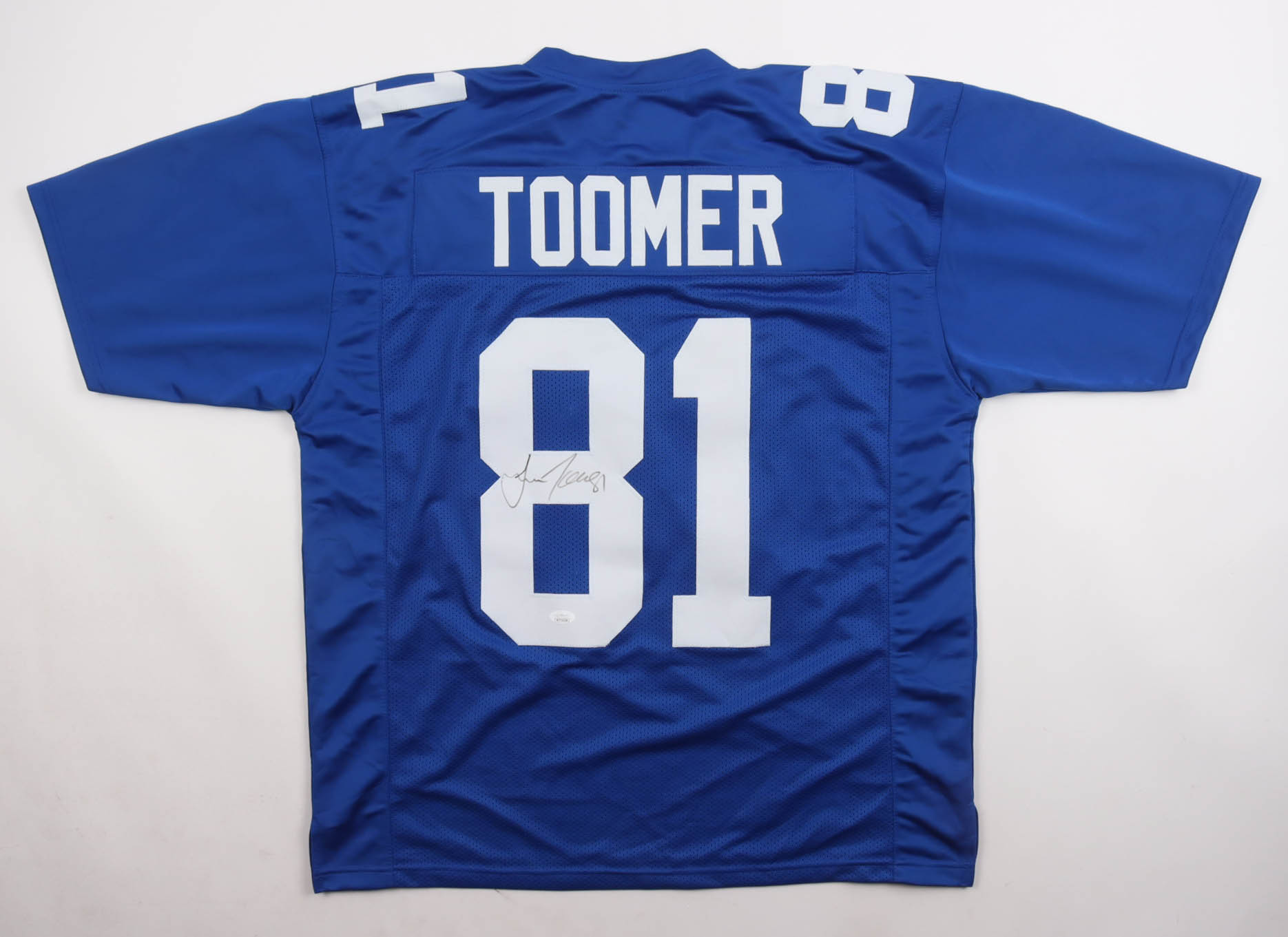 Amani Toomer Signed Jersey (JSA) at PristineAuction.com Amani Toomer Signed Jersey (JSA) at PristineAuction.com