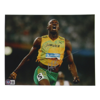 Usain Bolt Signed 2008 Olympics 8x10 Photo (Beckett) at PristineAuction.com