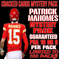 Cracked Cards Patrick Mahomes Mystery Box Edition #1 (Limited to 100 Packs) at PristineAuction.com