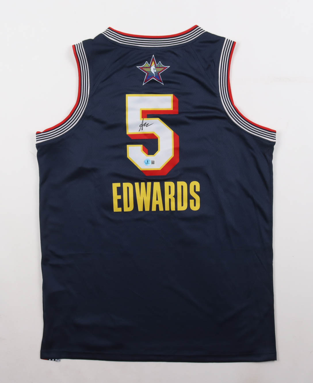Anthony Edwards Signed 2025 All-Star Game Jordan Authentic Jersey (Beckett) at PristineAuction.com Anthony Edwards Signed 2025 All-Star Game Jordan Authentic Jersey (Beckett) at PristineAuction.com