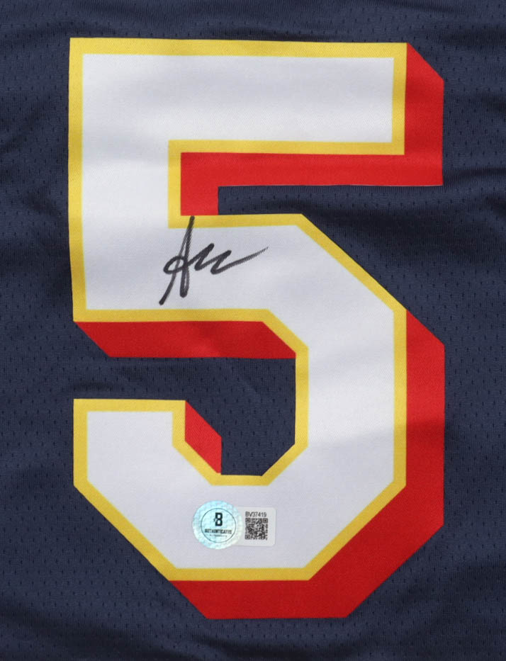 Anthony Edwards Signed 2025 All-Star Game Jordan Authentic Jersey (Beckett) at PristineAuction.com Anthony Edwards Signed 2025 All-Star Game Jordan Authentic Jersey (Beckett) at PristineAuction.com