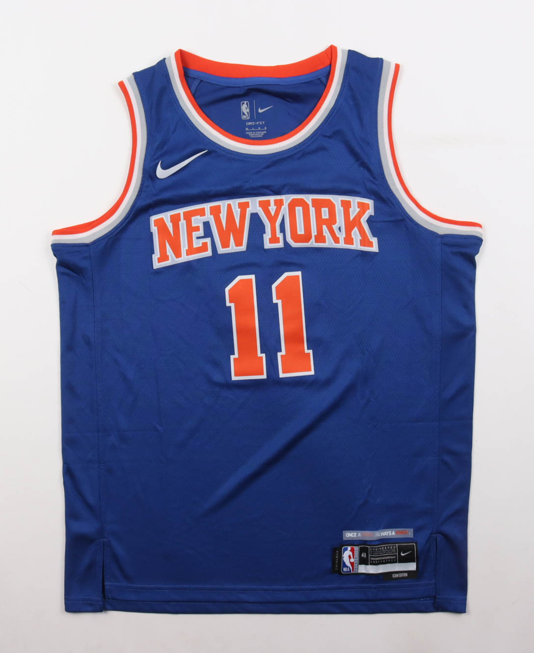 Jalen Brunson Signed Knicks Nike Authentic Jersey (Beckett) at PristineAuction.com Jalen Brunson Signed Knicks Nike Authentic Jersey (Beckett) at PristineAuction.com