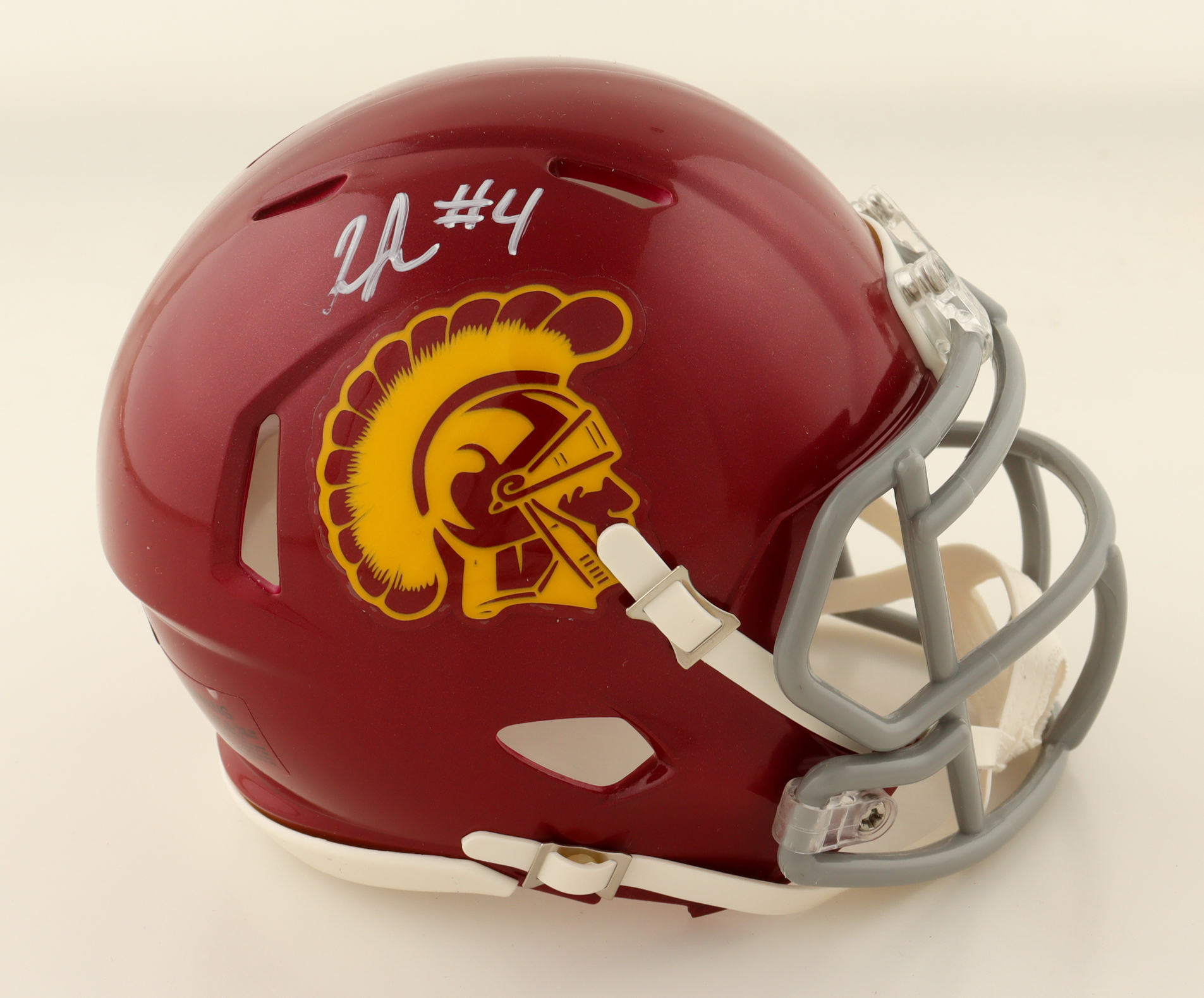 Woody Marks Signed USC Trojans Speed Mini Helmet (JSA) at PristineAuction.com Woody Marks Signed USC Trojans Speed Mini Helmet (JSA) at PristineAuction.com