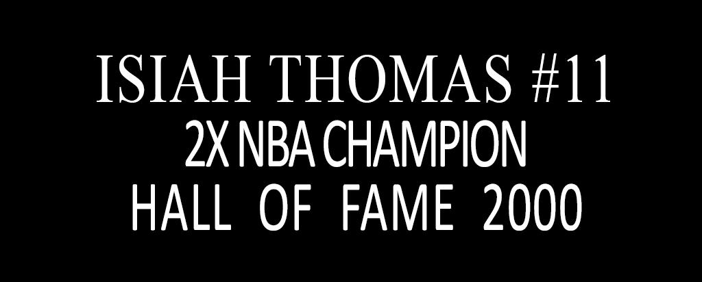 Isiah Thomas Signed Custom Framed Jersey Display (Fanatics) at PristineAuction.com Isiah Thomas Signed Custom Framed Jersey Display (Fanatics) at PristineAuction.com
