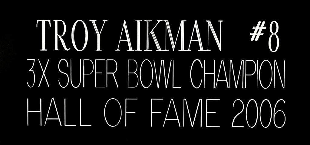 Troy Aikman Signed Custom Framed Jersey Display (Beckett) at PristineAuction.com Troy Aikman Signed Custom Framed Jersey Display (Beckett) at PristineAuction.com