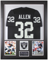 Marcus Allen Signed Custom Framed Jersey Display (Beckett) at PristineAuction.com