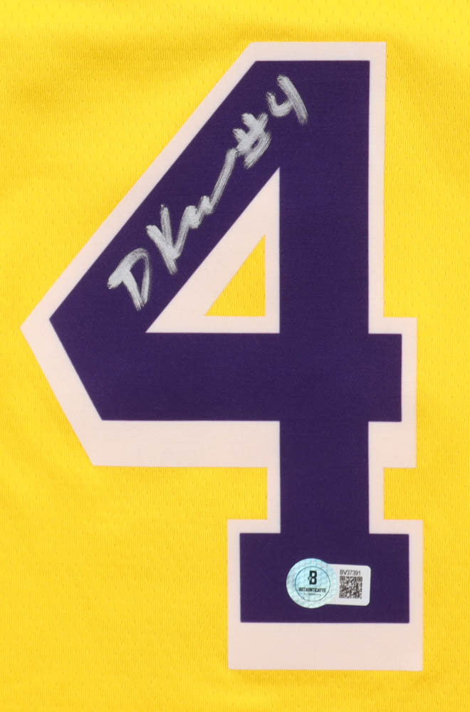 Dalton Knecht Signed Lakers Nike Authentic Jersey (Beckett) at PristineAuction.com Dalton Knecht Signed Lakers Nike Authentic Jersey (Beckett) at PristineAuction.com