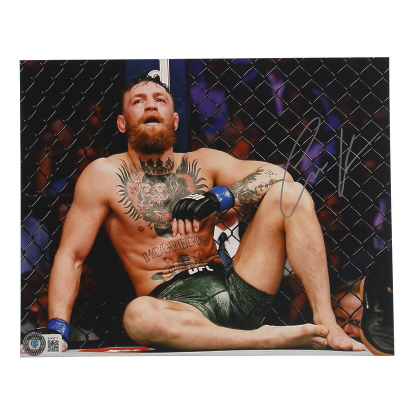 Conor McGregor Signed UFC 8x10 Photo (Beckett) at PristineAuction.com Conor McGregor Signed UFC 8x10 Photo (Beckett) at PristineAuction.com
