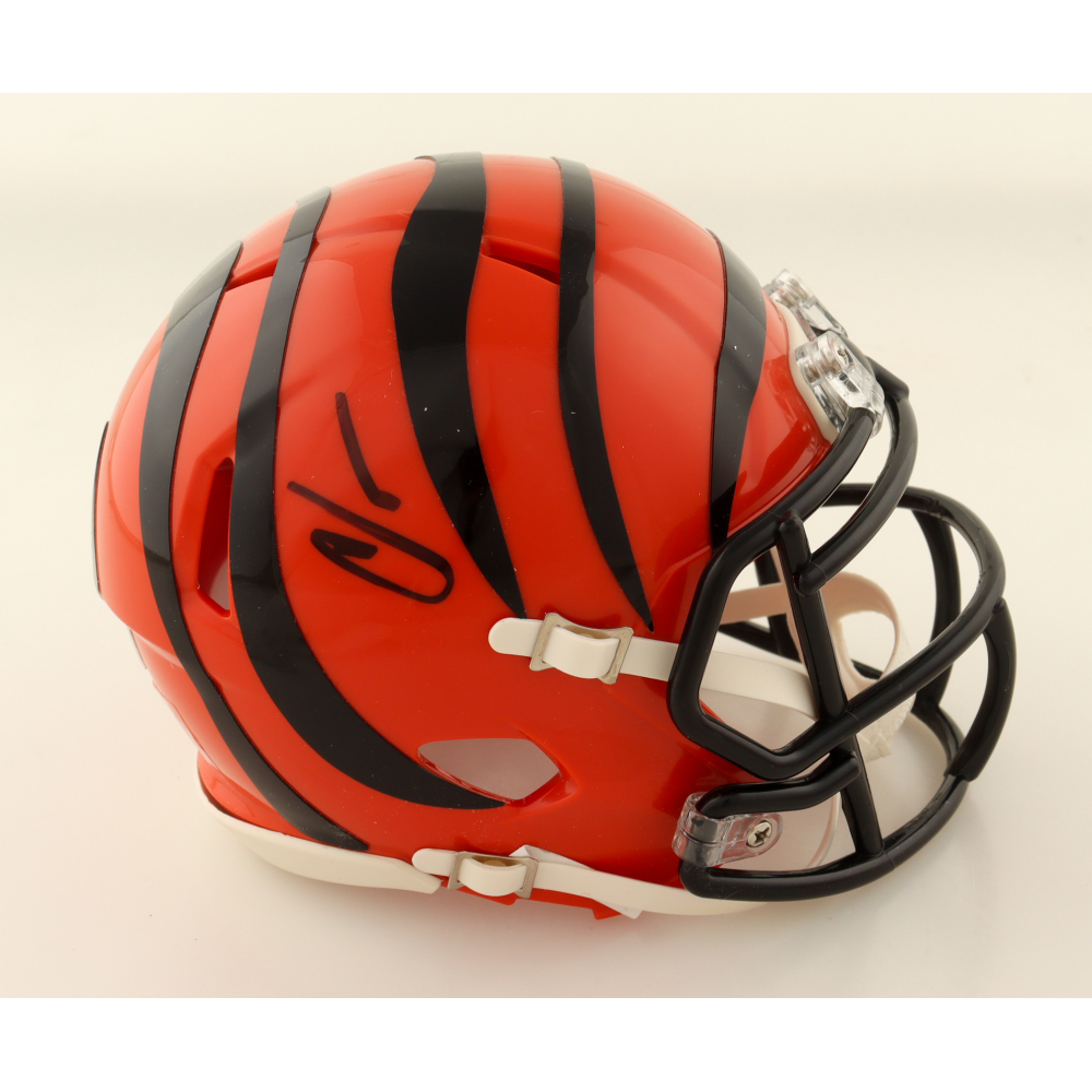 Chad "Ochocinco" Johnson Signed Bengals Speed Mini Helmet (Beckett) at PristineAuction.com